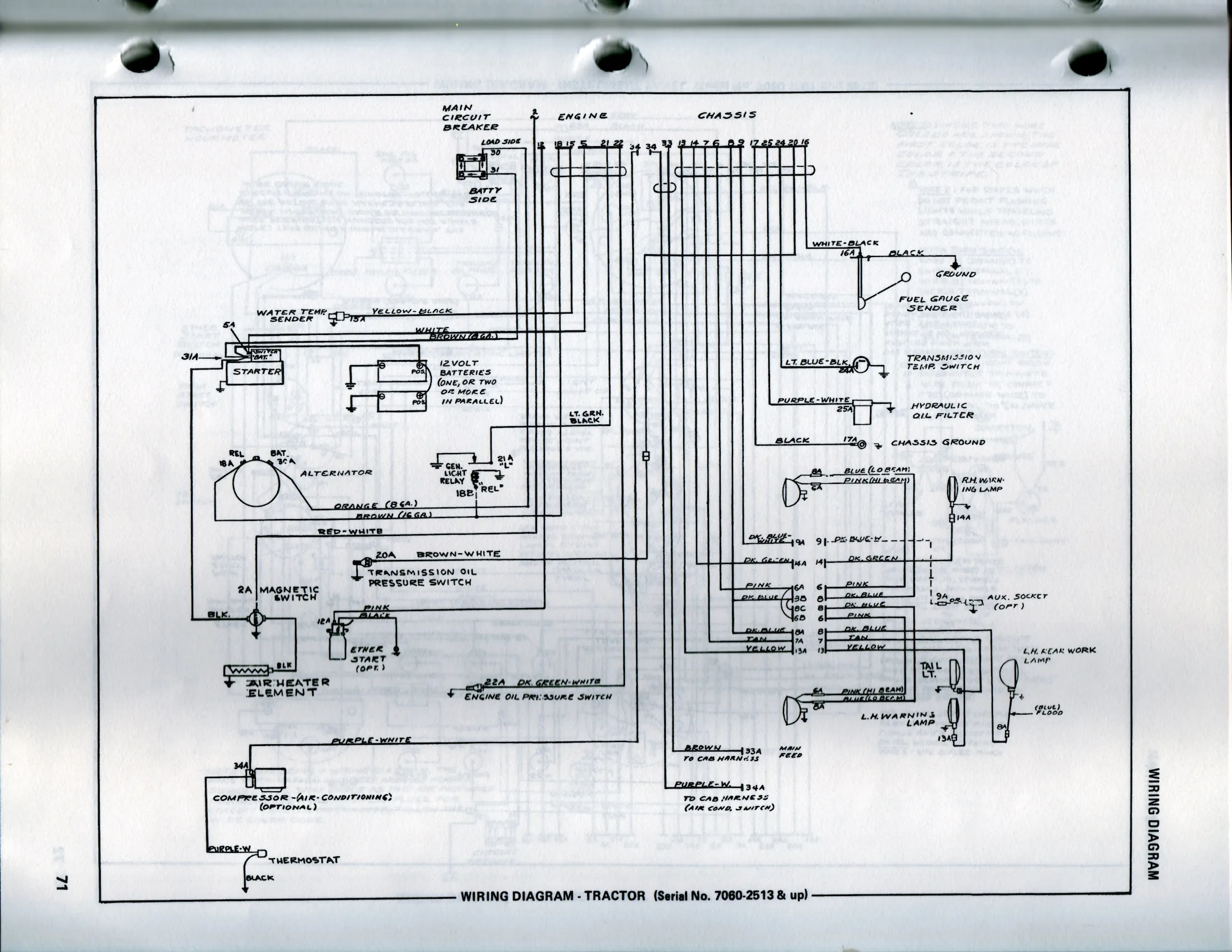 Diagram Allis Chalmers Wiring Schematic Diagram