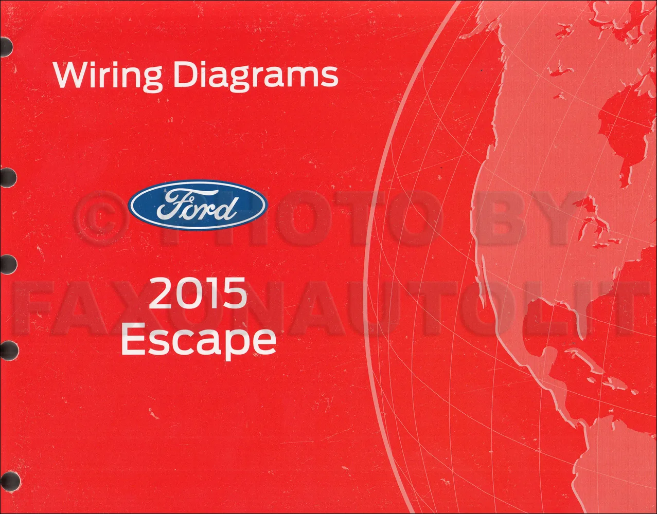 Diagram Alternator Wiring Diagram Ford Escape