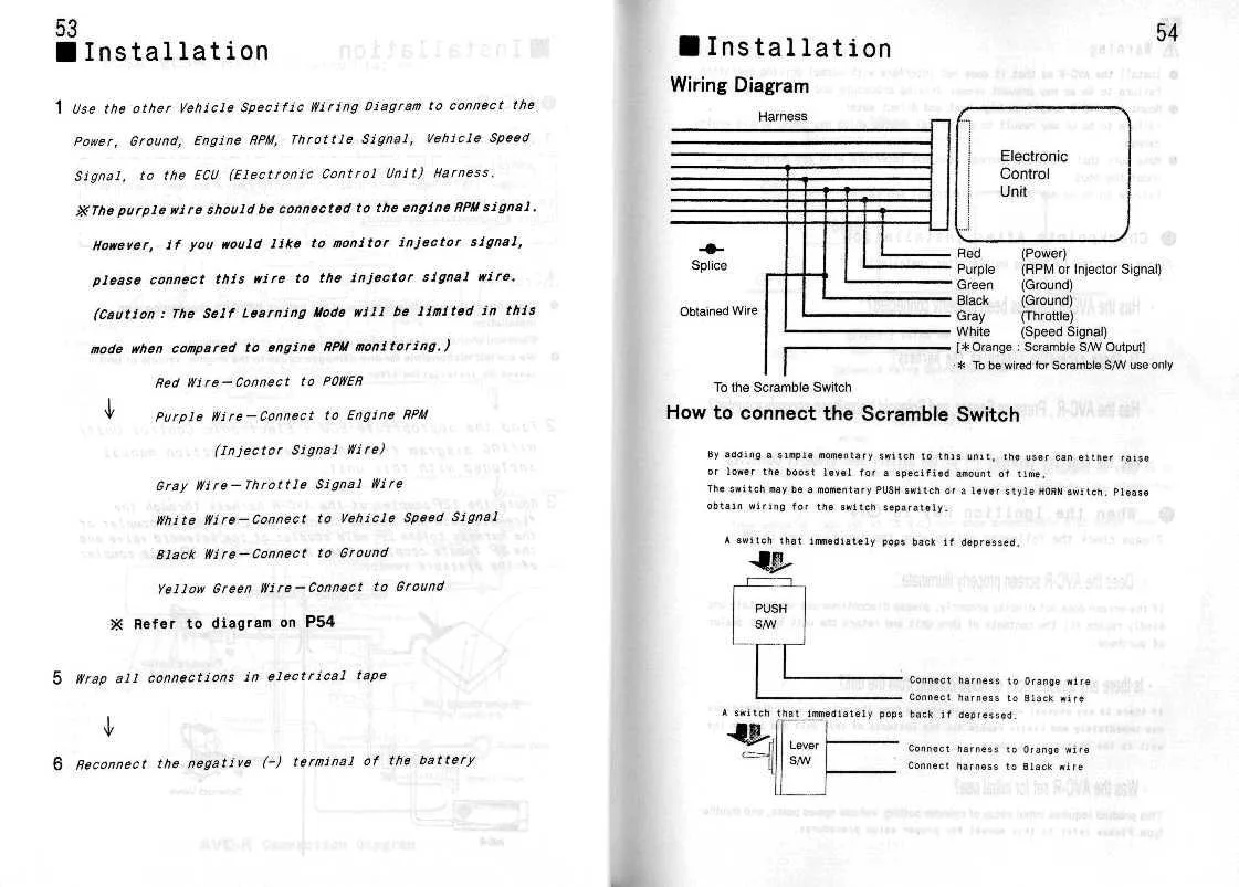 Diagram Apexi Avcr Wiring Diagram
