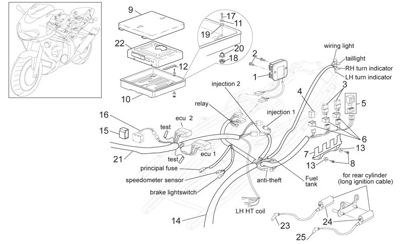 Diagram Aprilia Af1 Wiring Diagram