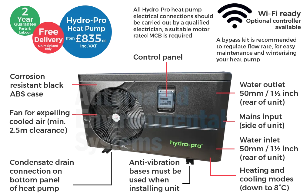 Diagram Aqua Pro Pool Heat Pump Wiring Diagram