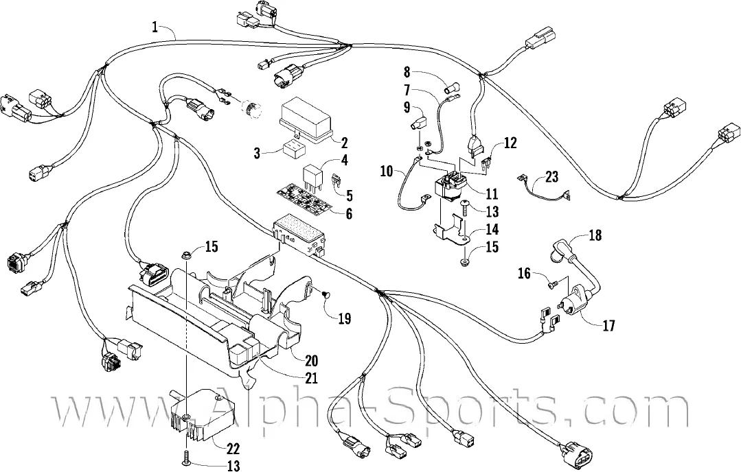 Diagram Arctic Cat 650 H1 Wire Diagrams