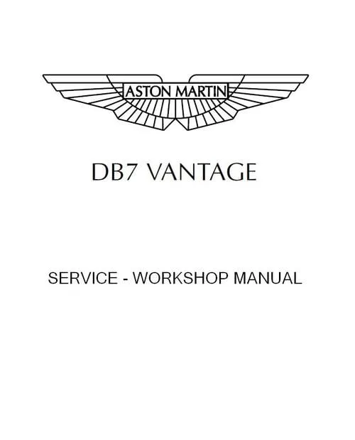 Diagram Aston Martin Vantage Convertible Wiring Diagram Transmission