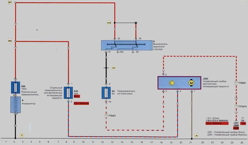 Diagram Audi A4 Starter Diagram