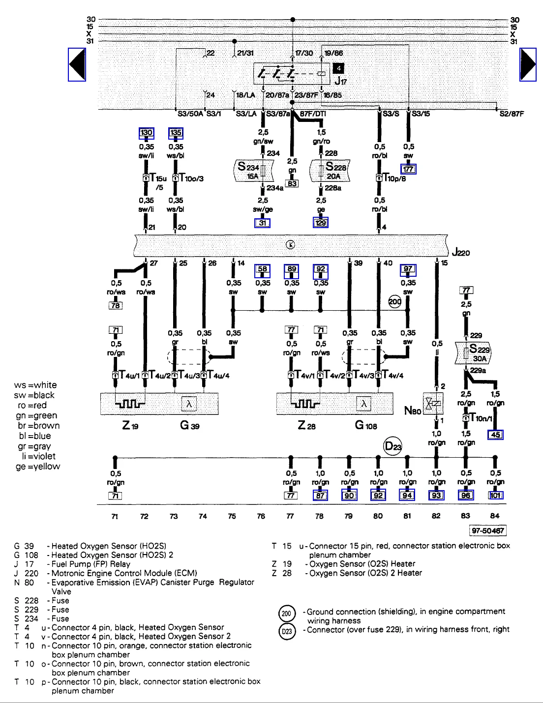 Diagram Audi A6 Wiring Diagrams