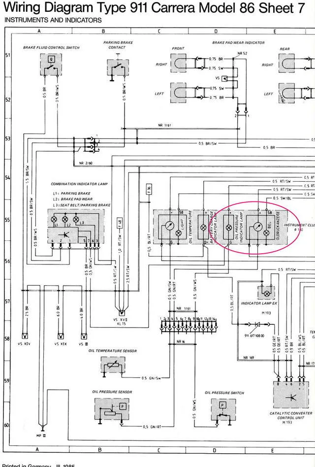 Diagram Auto Gauge Wiring Diagram Oil Pressure