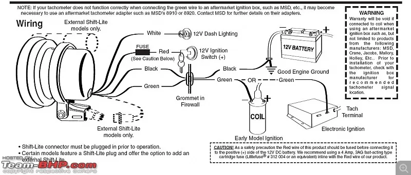 Diagram Autometer Tach Wiring Diagram