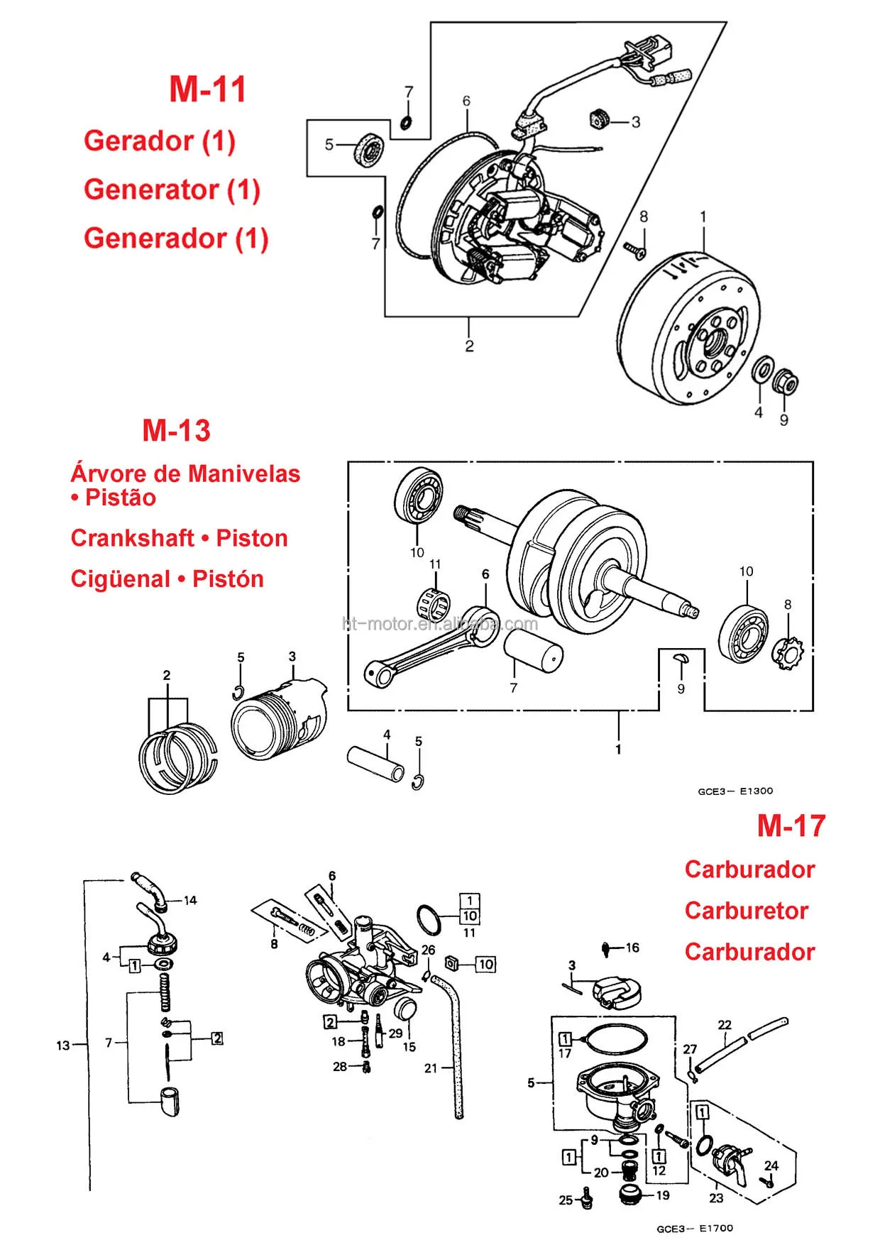Diagram Bajaj Chetak Wiring Diagram