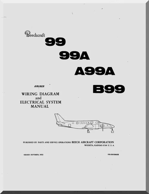 Diagram Beechcraft 99 Airliner Wiring Diagram Electrical Systems