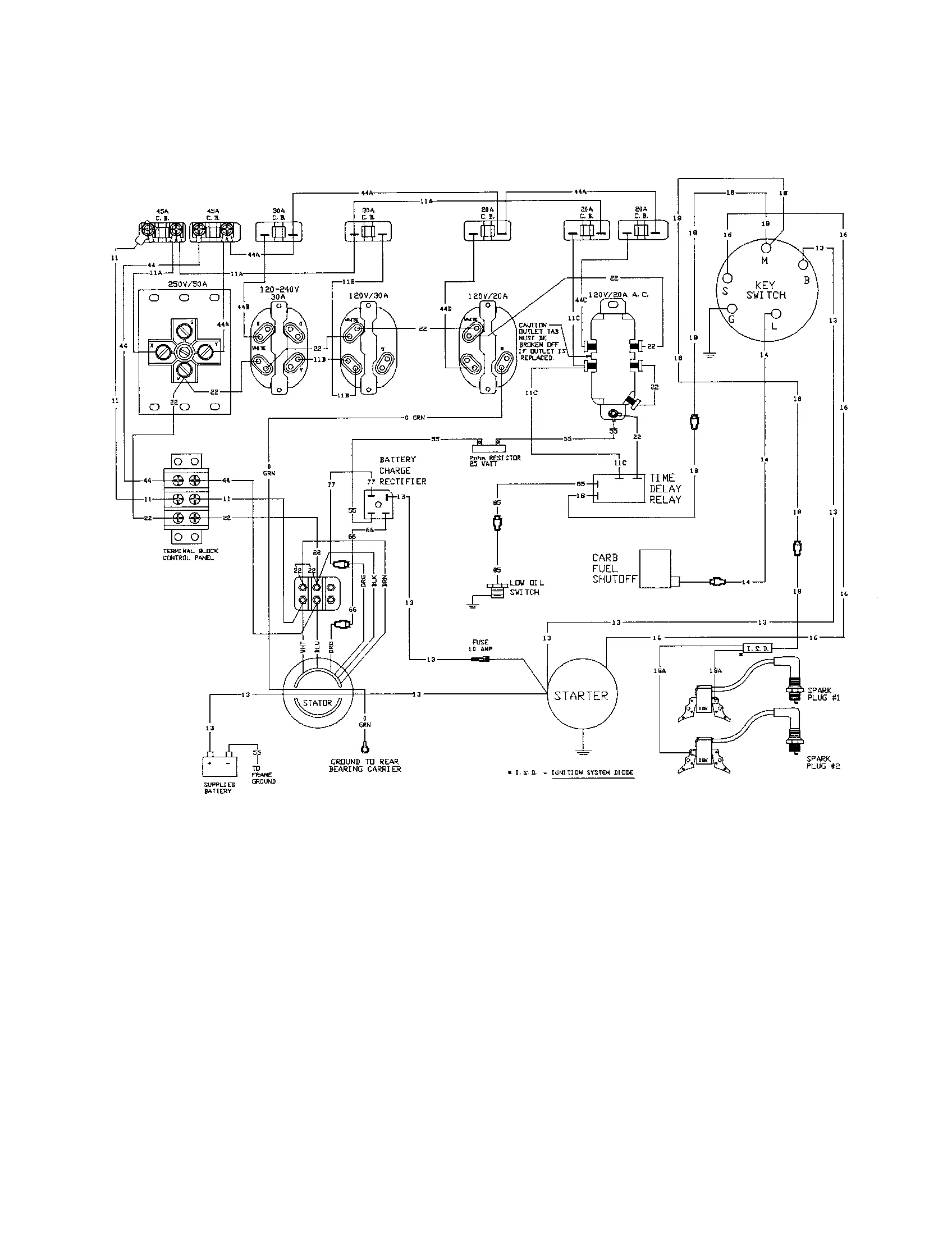 Diagram Bendix Ac Generator Wiring Diagrams
