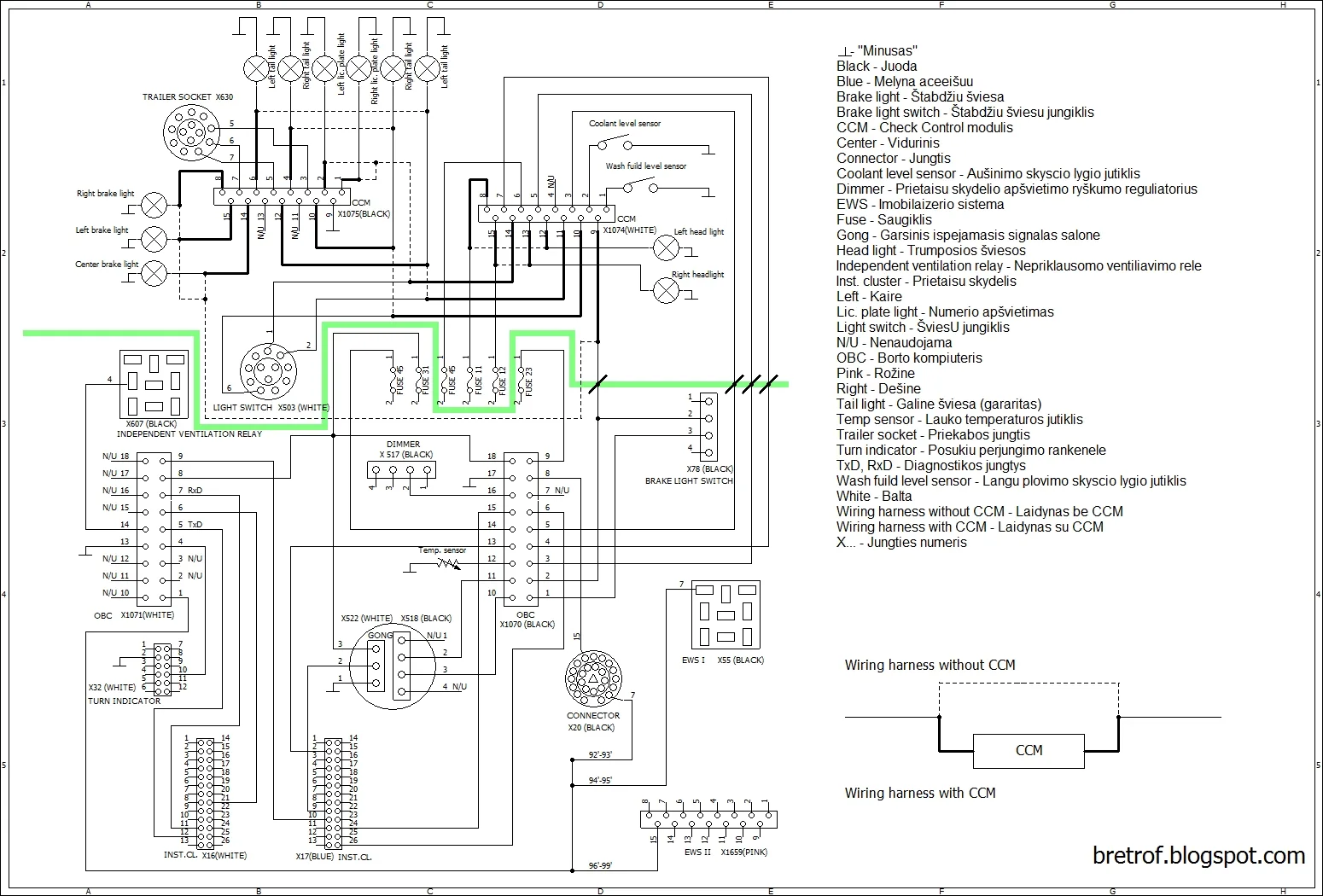 Diagram Bmw E30 Obc Wiring Diagram