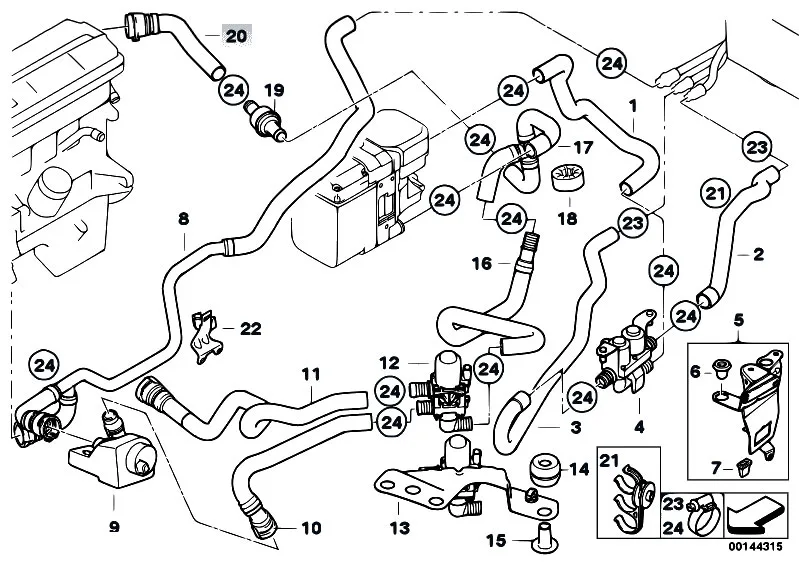 Diagram Bmw X3 Vacuum Diagram