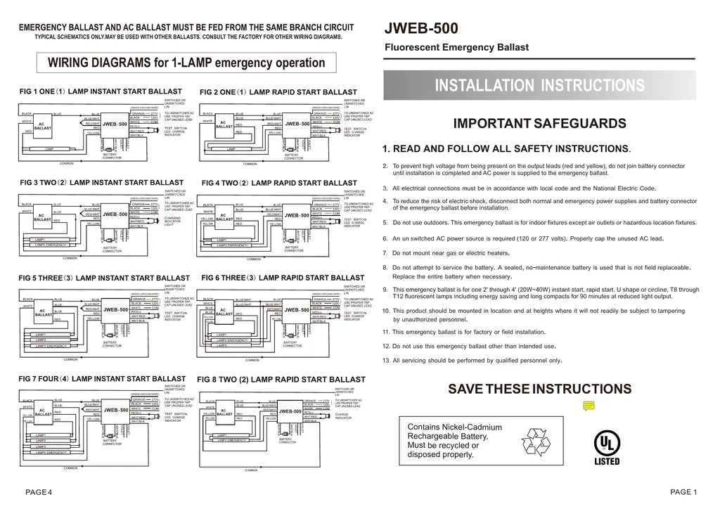 Diagram Bodine Emergency Ballast Wiring Diagram Bdl94C