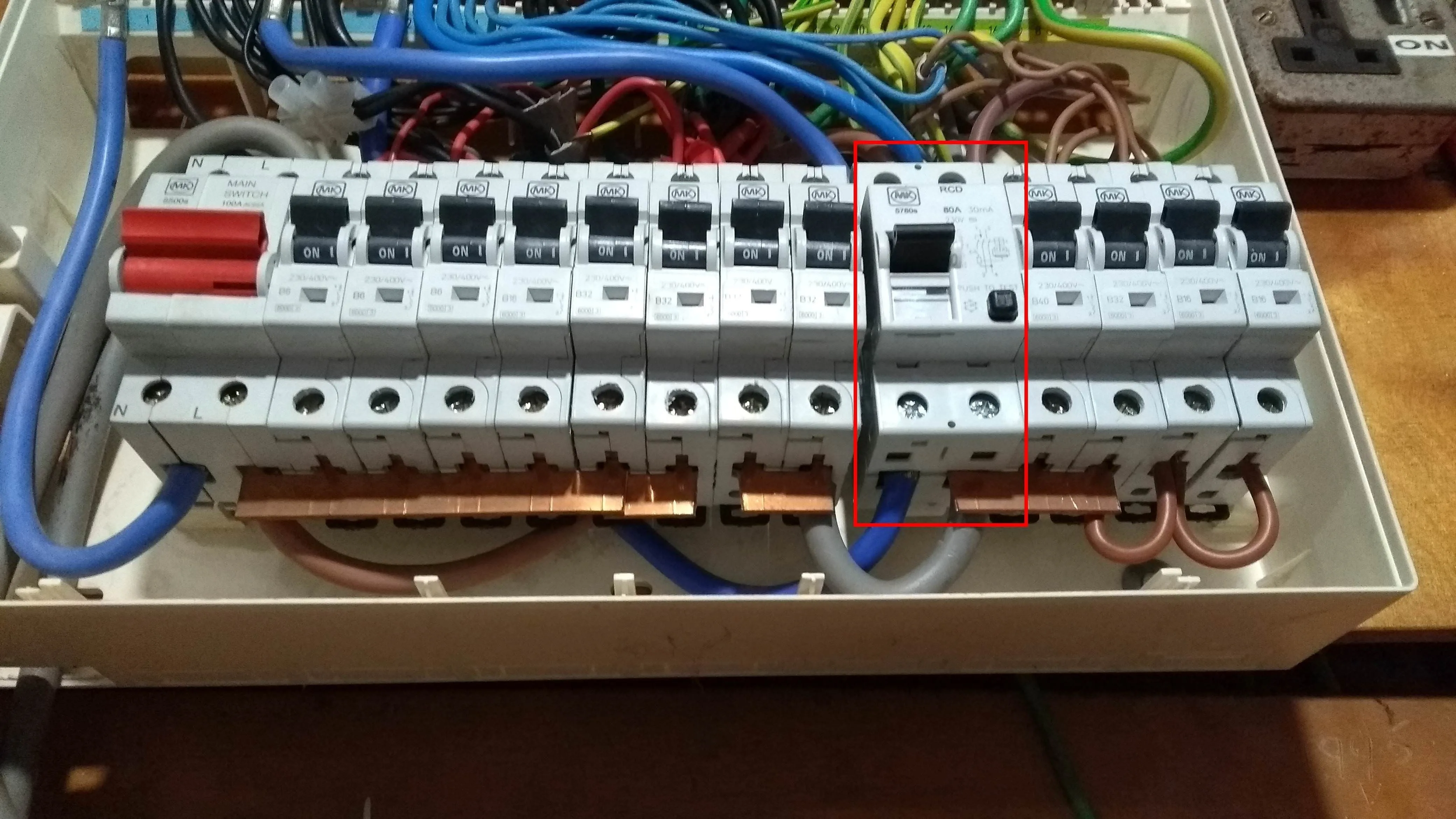 Diagram Caravan Mains Consumer Unit Rcd Unit Wiring Diagram