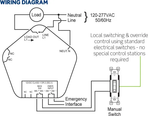 Diagram Ceiling Mount Occupancy Sensor Wiring Diagram