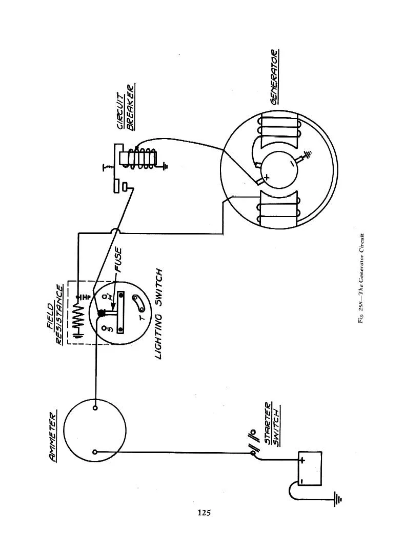 Diagram Chevrolet Chevy 1934 Car Wiring Electrical Diagram Manual
