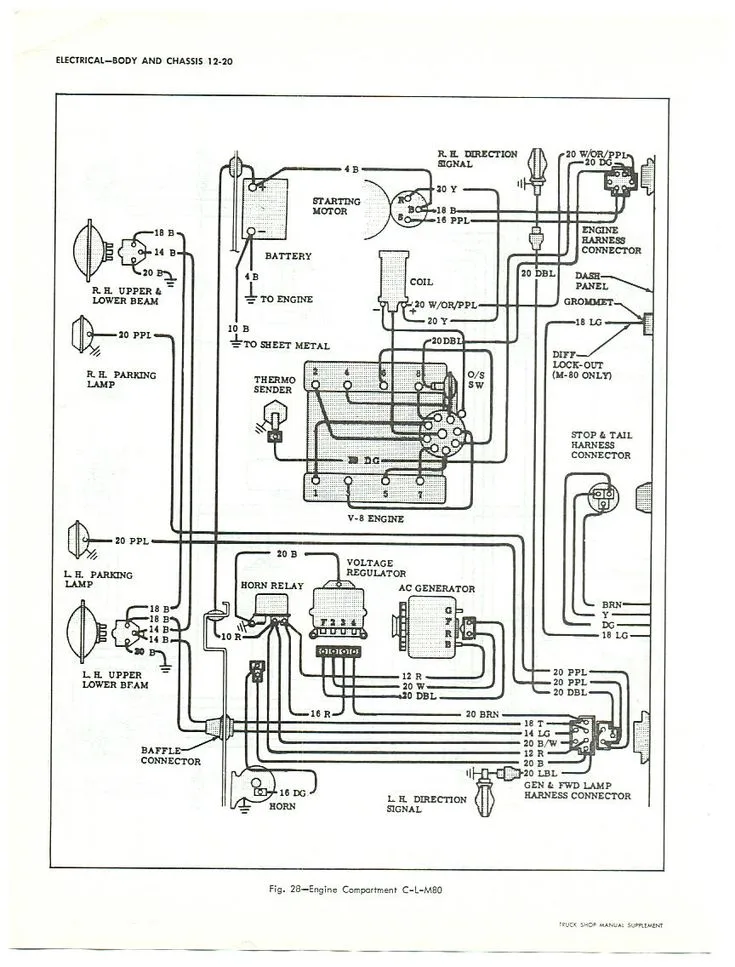 Diagram Chevrolet Chevy 1950 Truck Wiring Electrical Diagram Manual