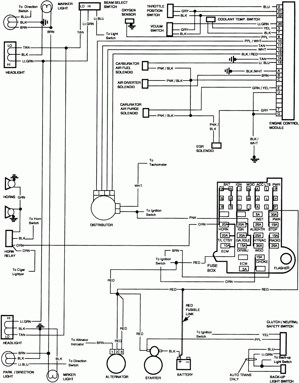 Diagram Chevrolet Chevy 1953 Truck Wiring Electrical Diagram Manual