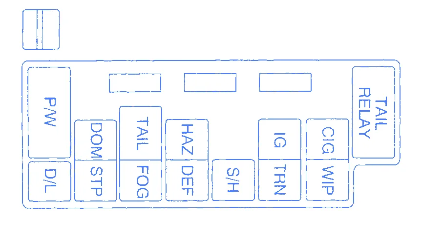 Diagram Chevrolet Fuse Box Diagram Tracker Instrument