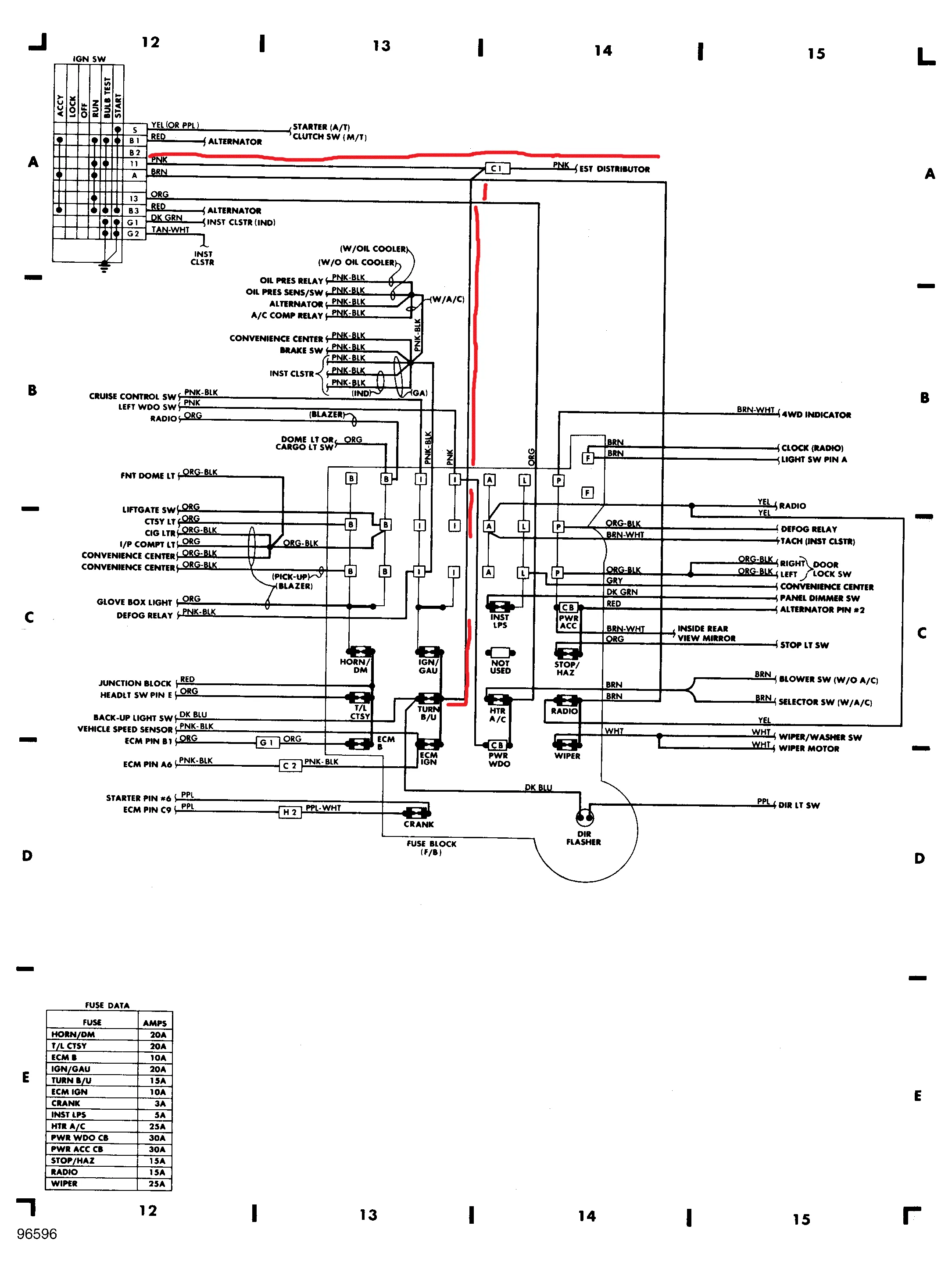 Diagram Chevrolet Ignition Wiring Diagram