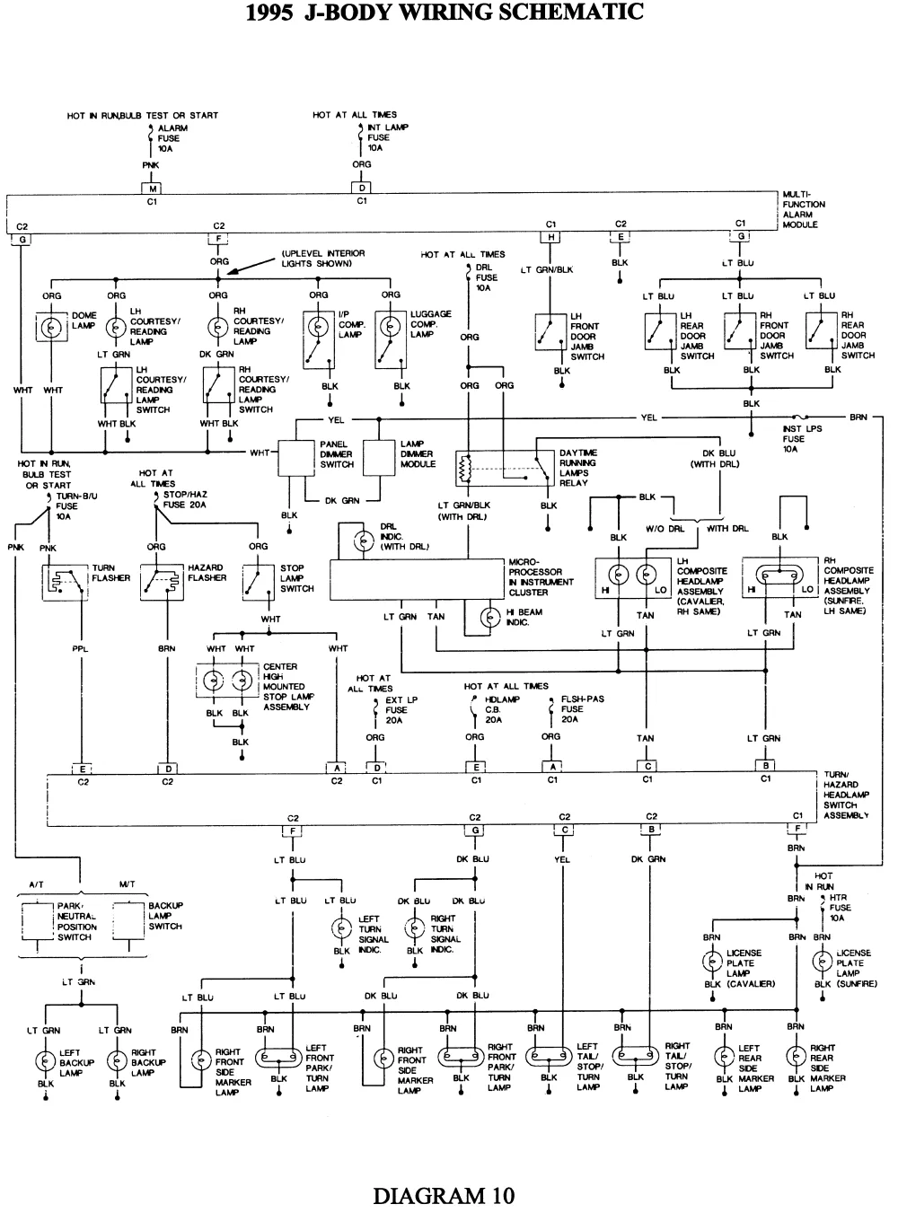 Diagram Chevy Cavalier Wiring Diagrams