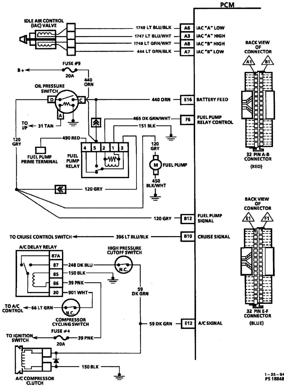 Diagram Chevy S10 Fuel Pump Harness Diagram