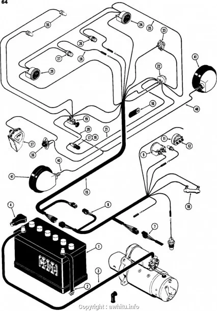 Diagram Clark Forklift Starter Wiring Diagram