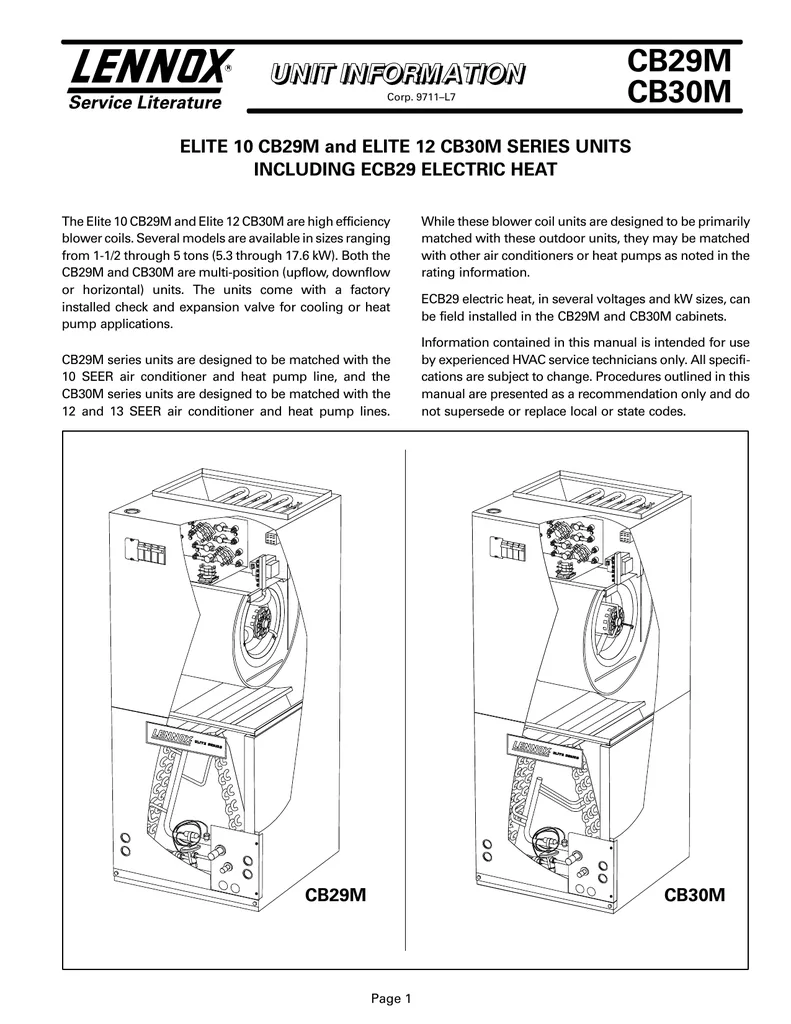 Diagram Compressor Wiring Diagram Lennox Cb29M