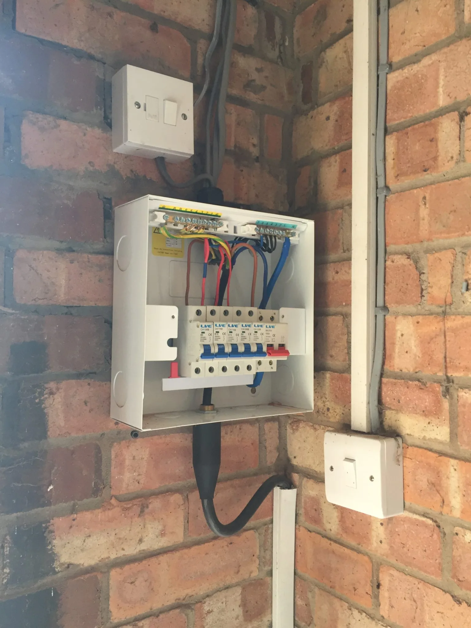Diagram Consumer Unit Wiring Diagram Garage