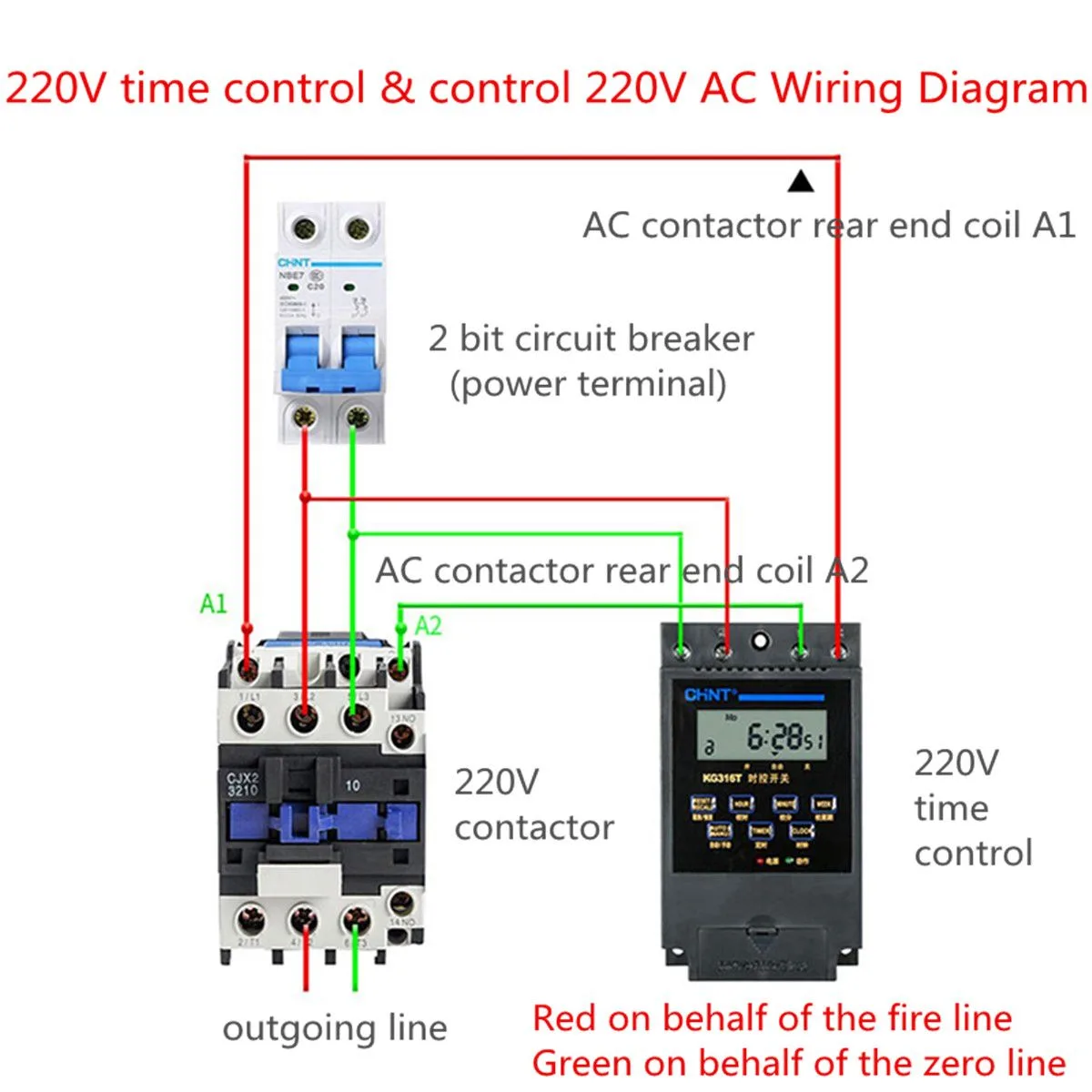 Diagram Contactor Wiring Diagram A1 A2