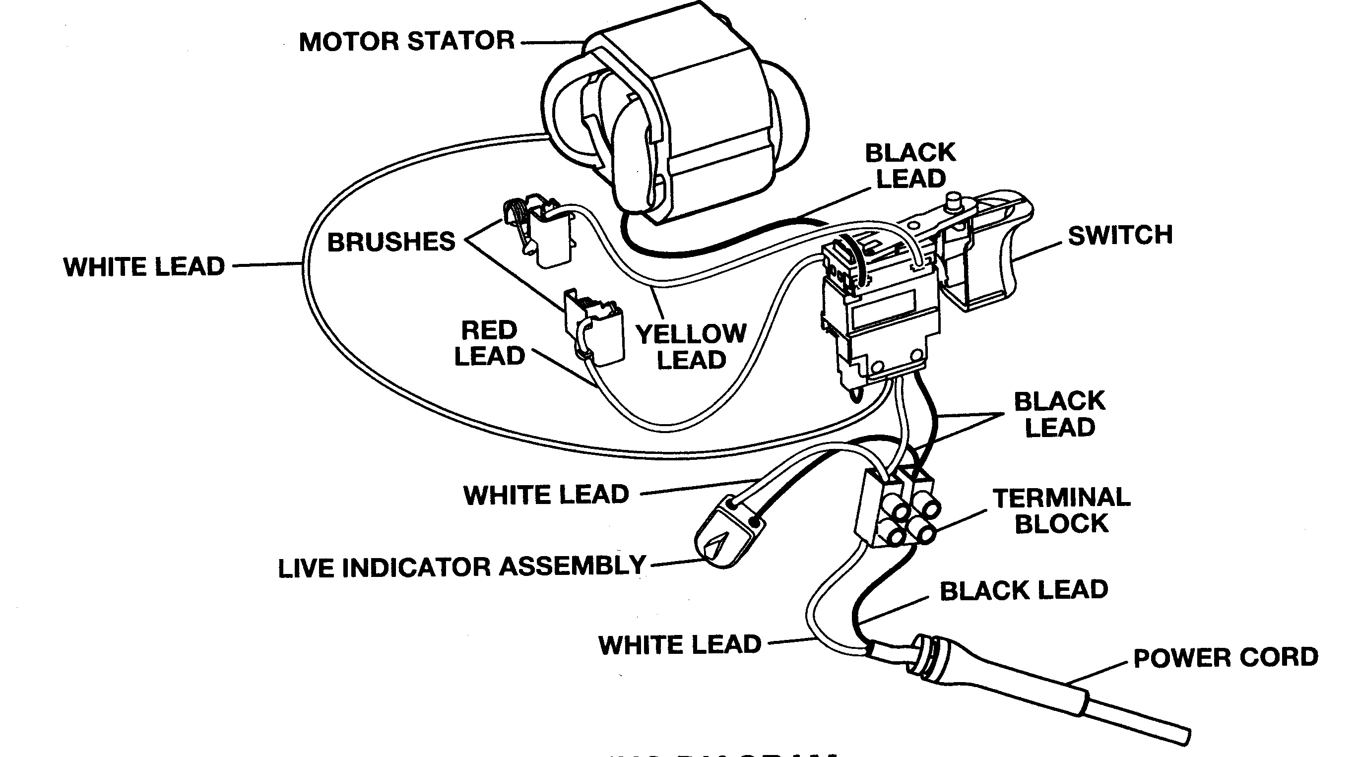 Diagram Cordless Drill Wiring Diagram