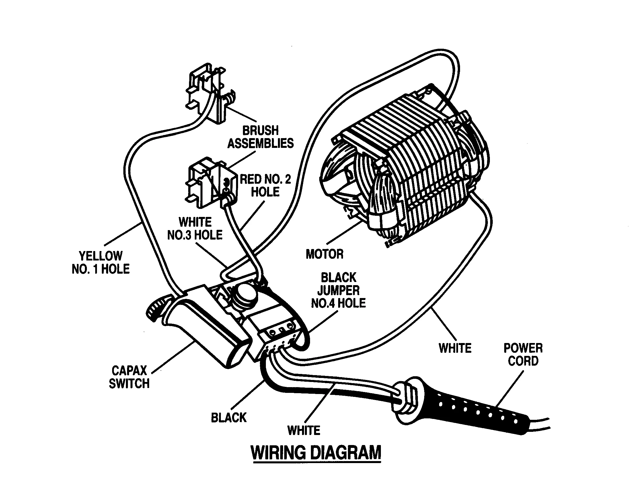 Diagram Cordless Drill Wiring Diagram