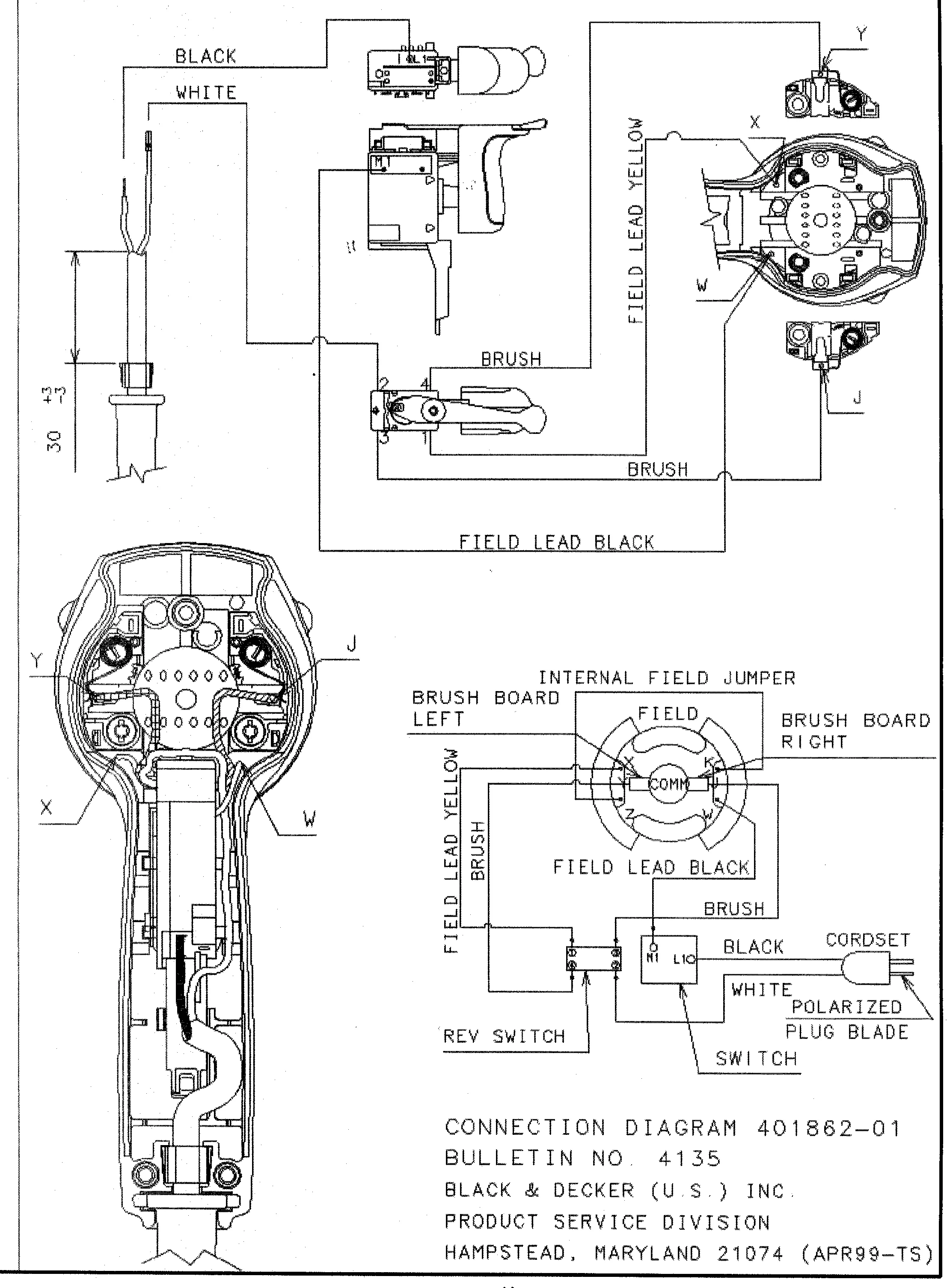 Diagram Cordless Drill Wiring Diagram