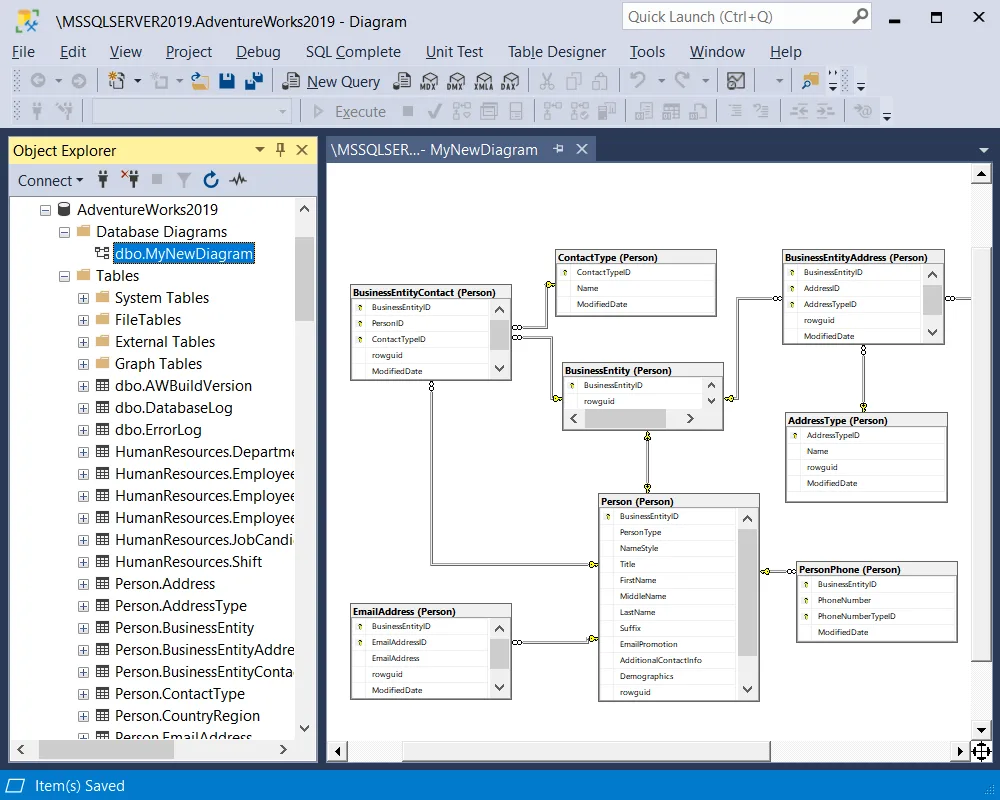 Diagram Create Er Diagram From Sql