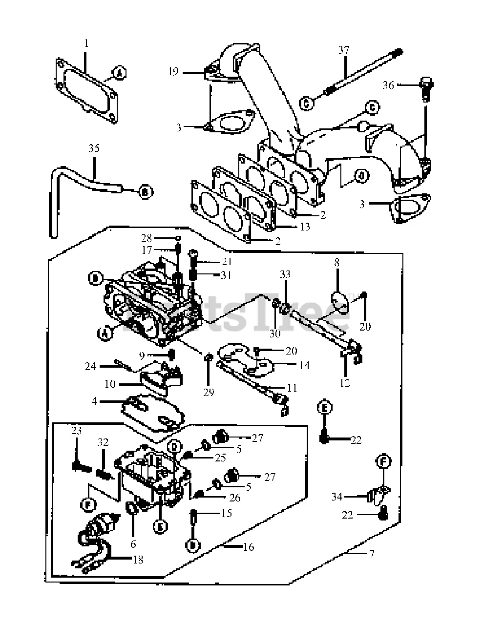 Diagram Cub Cadet Carb Diagram