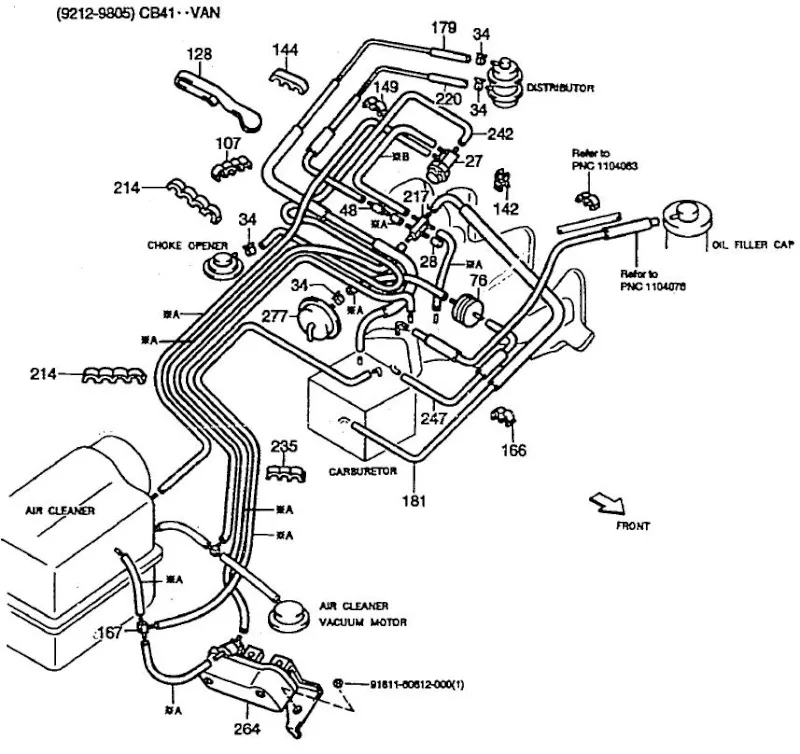 Diagram Daihatsu Hijet Enginepartment Diagram