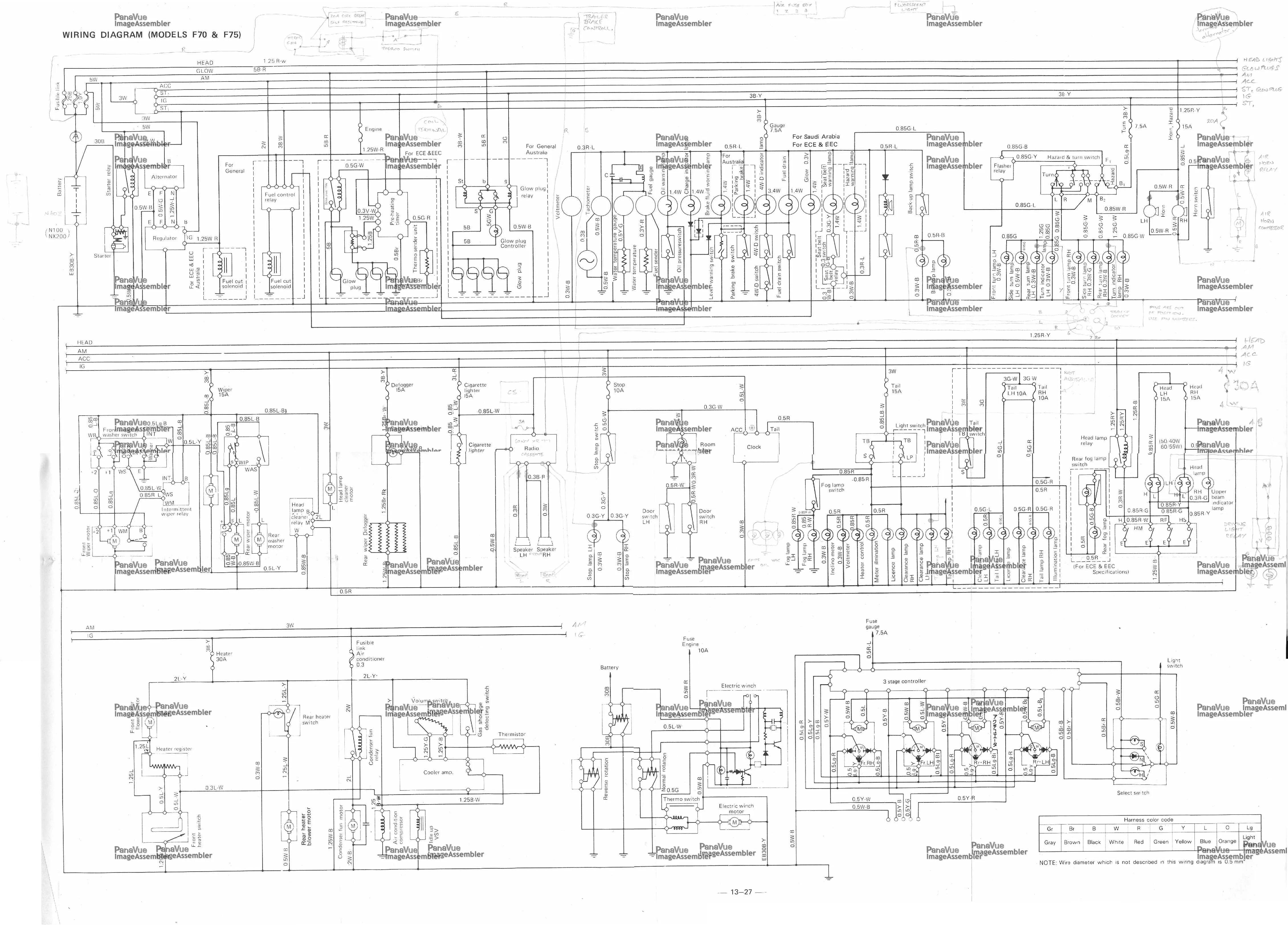 Diagram Daihatsu Sirion Electrical Diagram