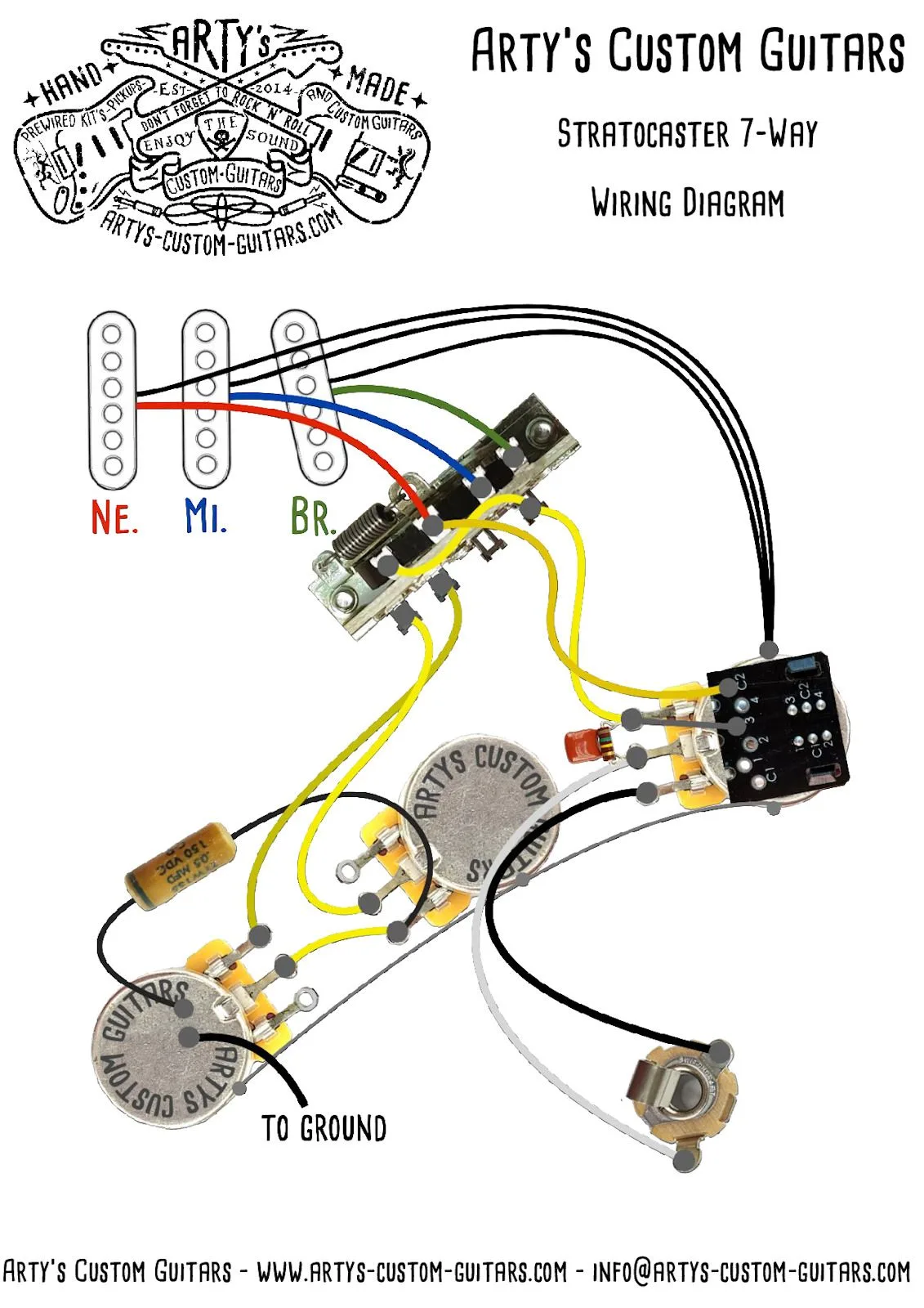 Diagram David Gilmour Stratocaster Wiring Diagram