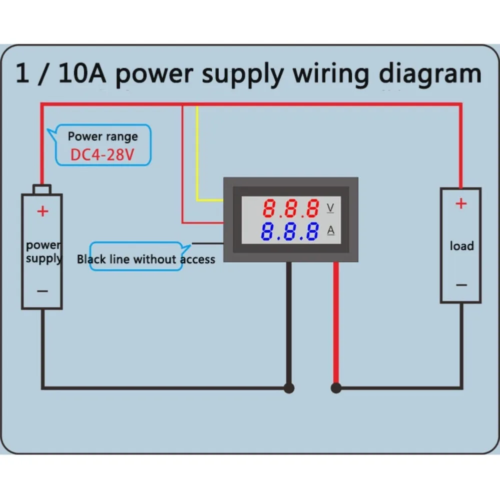 Diagram Dc Ampere Meter Wiring Diagram