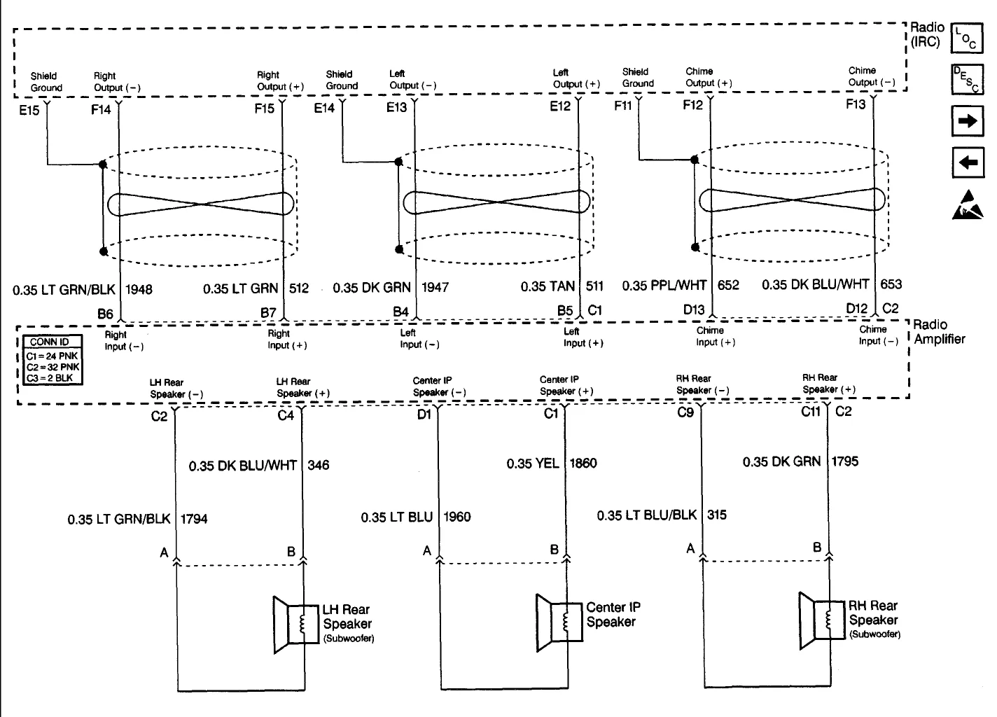 Diagram Delco Radio Wiring Diagram A1 Purple