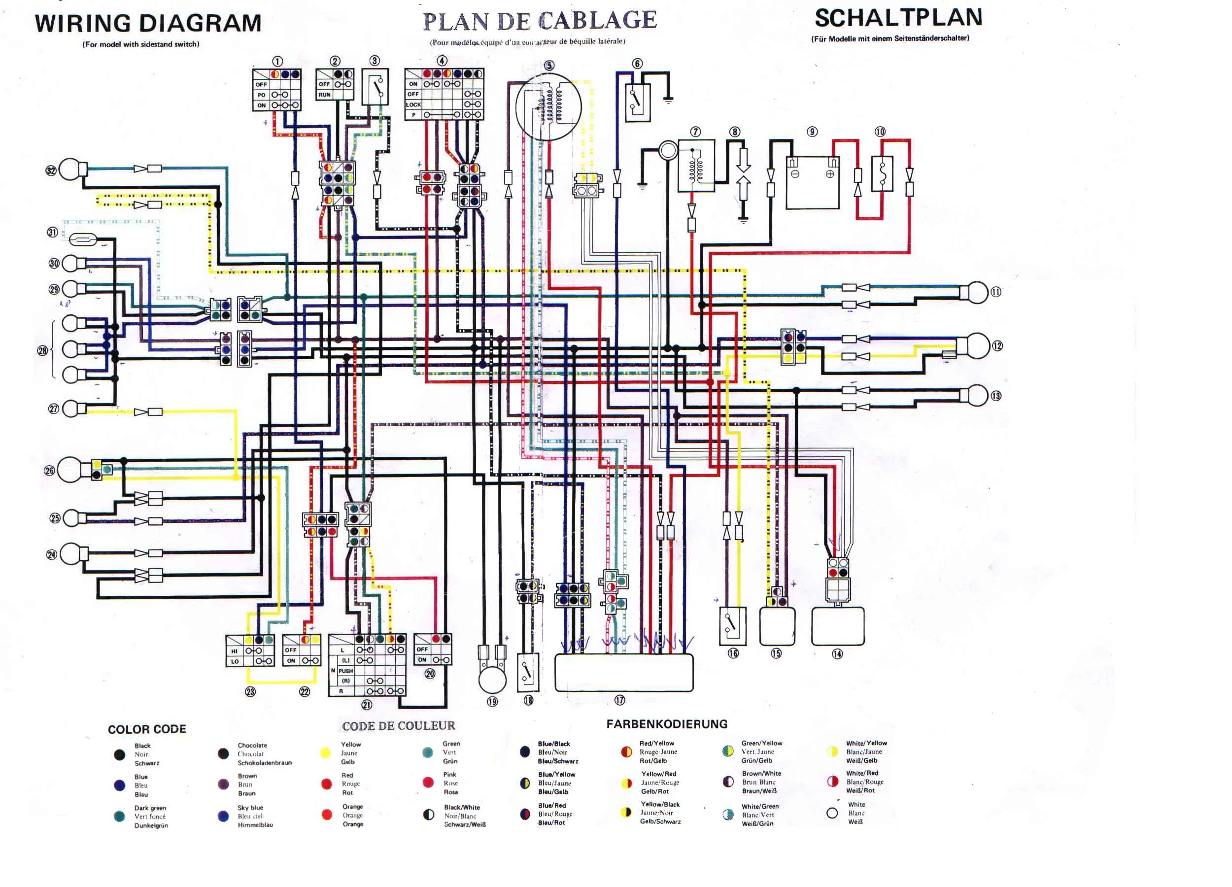 Diagram Diagram For Wiring A Yamaha Sr250