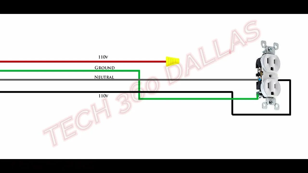 Diagram Diagram Of Wiring A 220V To 110V Plug