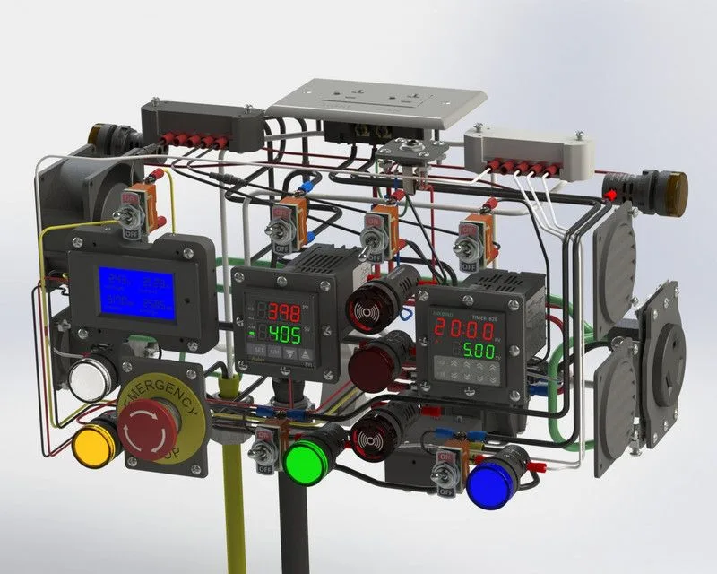 Diagram Diy Powder Coating Oven Wiring Diagram