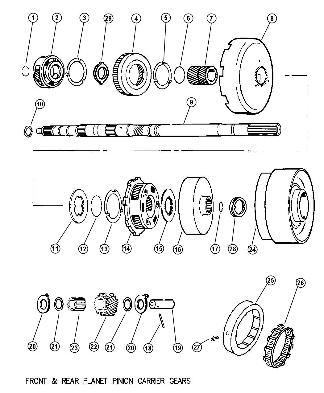 Diagram Dodge 904 Transmission Valve Body Diagram