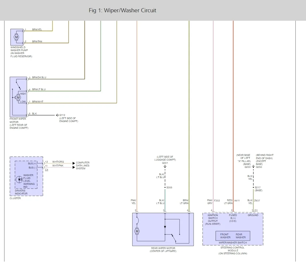 Diagram Dodge Caliber 2007 Wiring Diagram