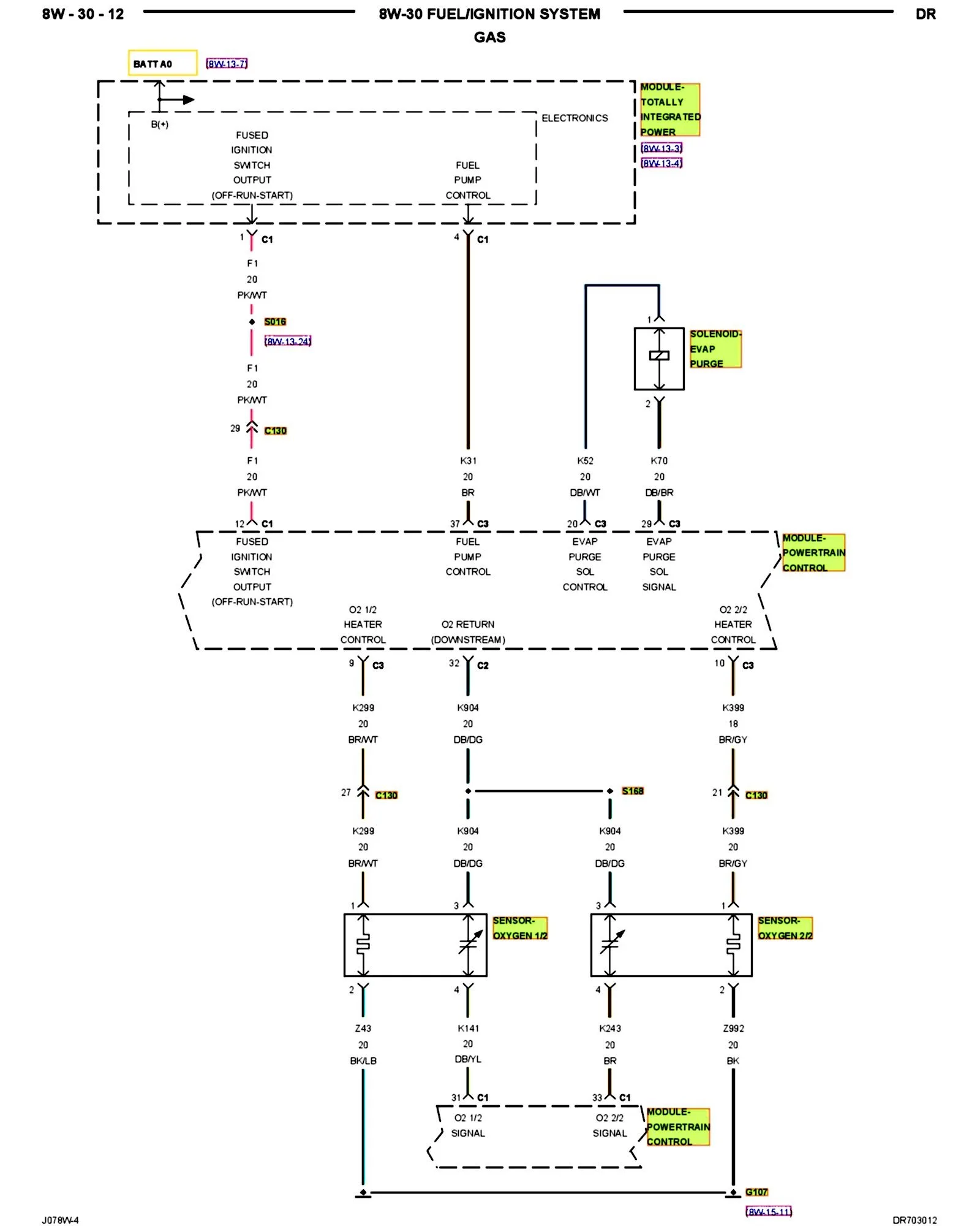 Diagram Dodge Charger O2 Sensor Wiring Diagram