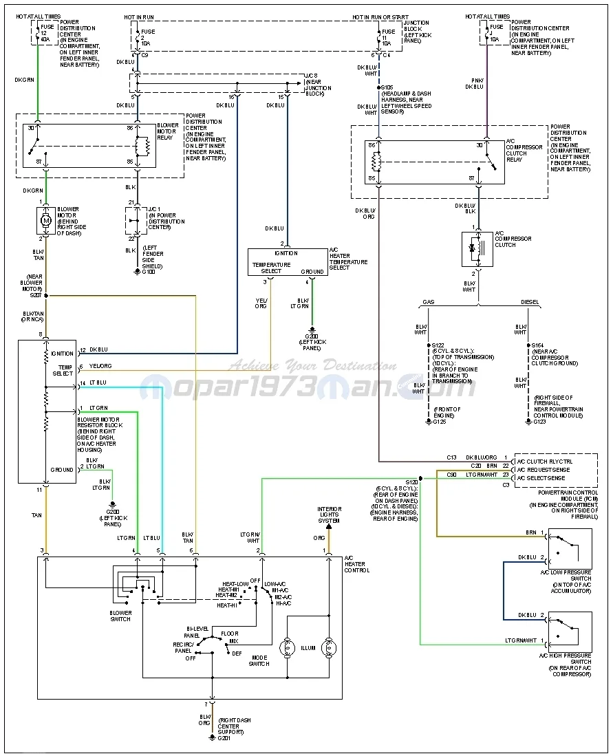 Diagram Dodge Ram Ac Wiring Diagram