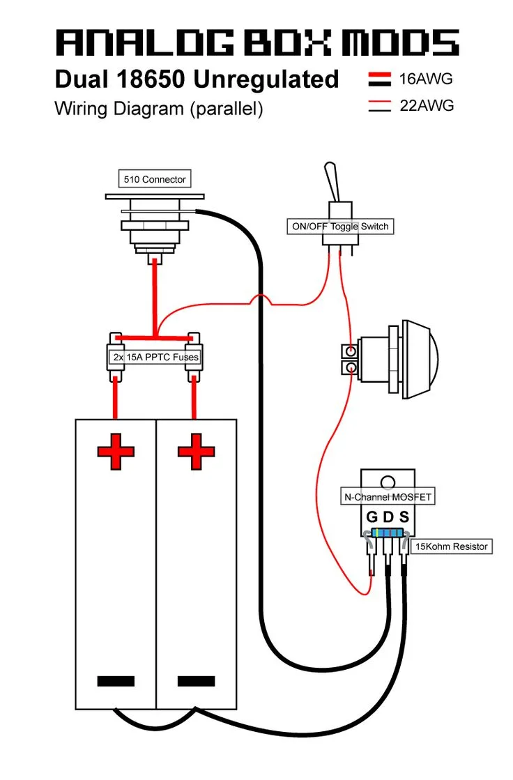 Diagram E Cig Box Mod Unregulated Wiring Diagram