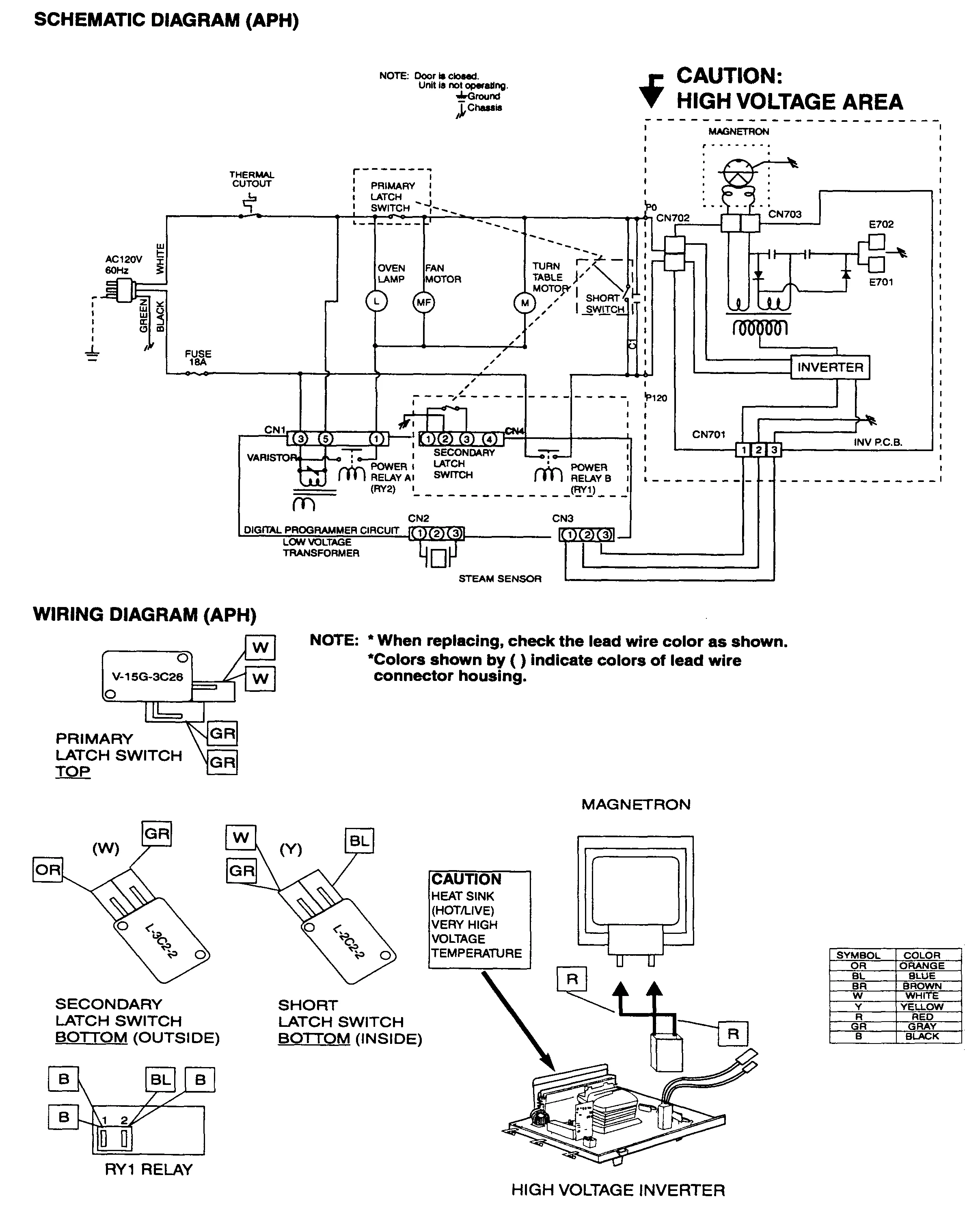 Diagram Electrical Wiring Diagrams For Microwave