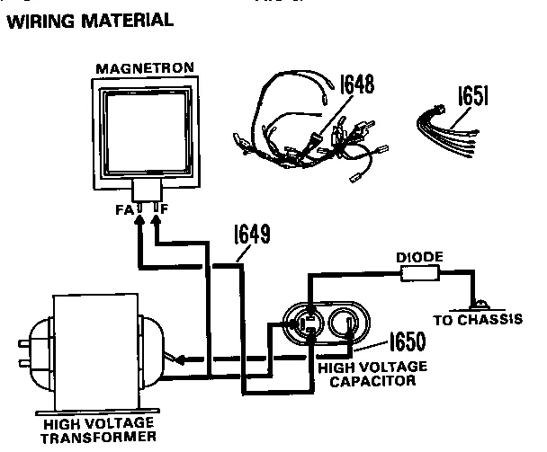 Diagram Electrical Wiring Diagrams For Microwave